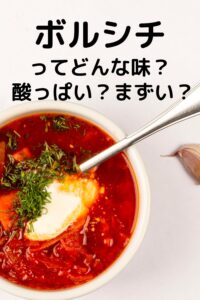 ボルシチはどんな味？どこで売ってる？酸っぱい・まずいって本当？特徴と魅力をわかりやすく解説